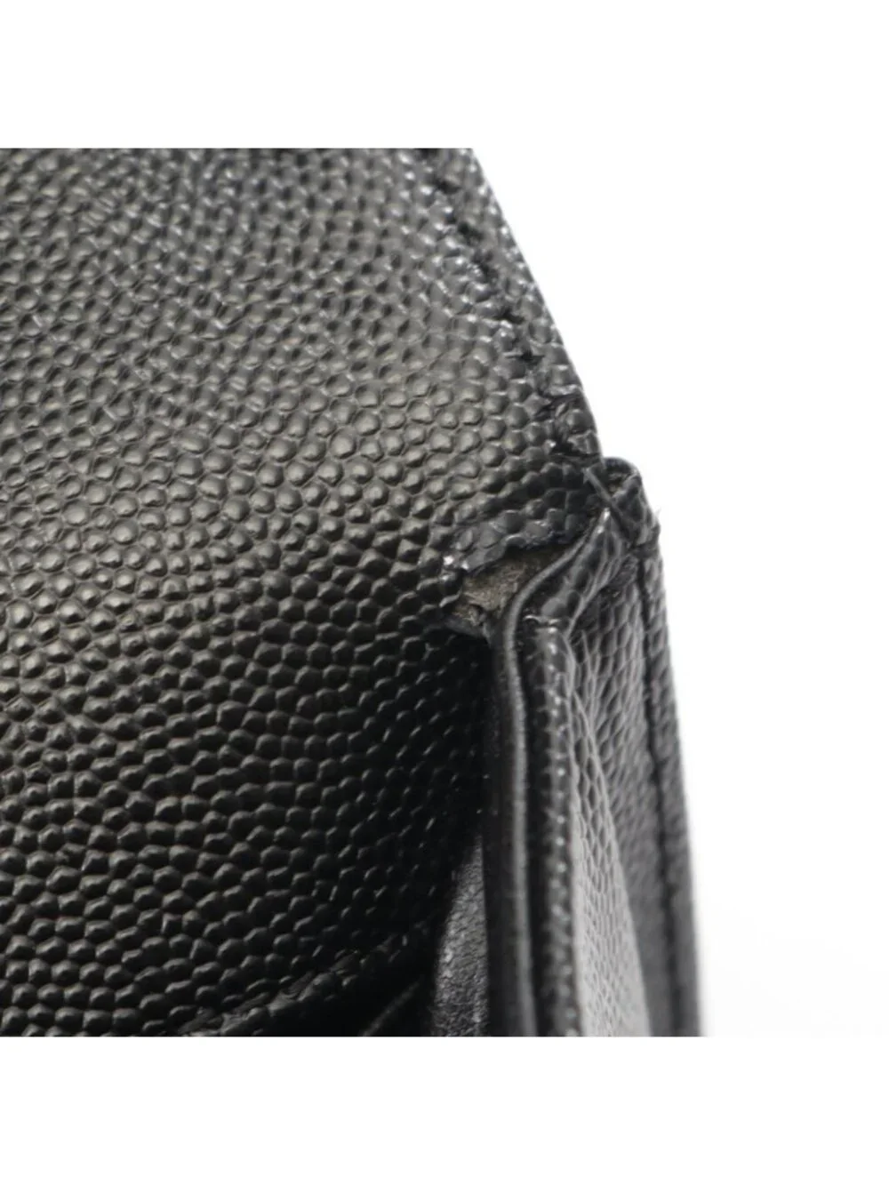 Chanel Shoulder Bag Boy Black Caviar Leather Boy Chain